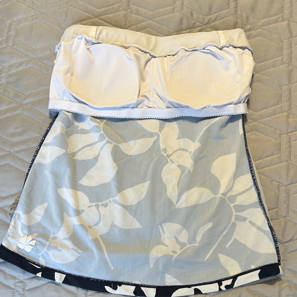 Sz M⭐️5 Piece Swim Bundle:3 Bandeau Tankinis 2 Coverups. Excellent New Condition - Picture 10 of 11